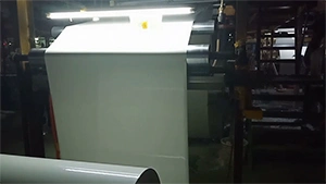 Cast Coated Paper Storage