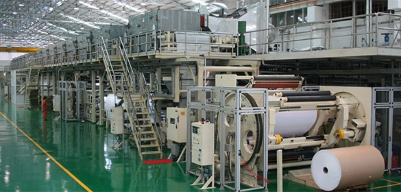 Paper coating machine
